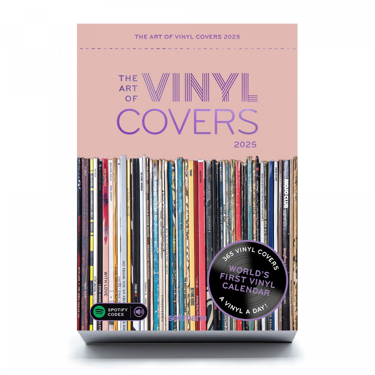 The Art of Vinyl Covers 2025 (Tagesabreißkalender)