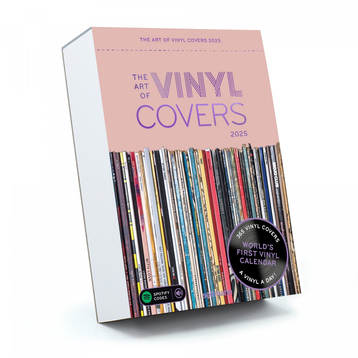 The Art of Vinyl Covers 2025 Kalender (Foto-Abreißkalender)