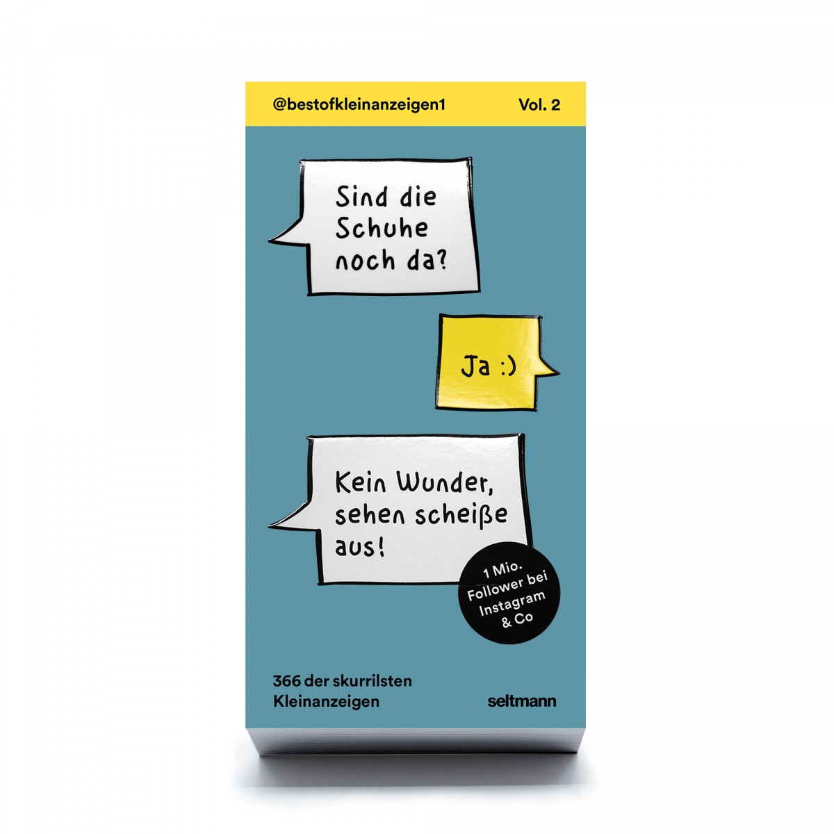 Best-of Kleinanzeigen Kalender 2025: Vol. 2 (Tagesabreißkalender)