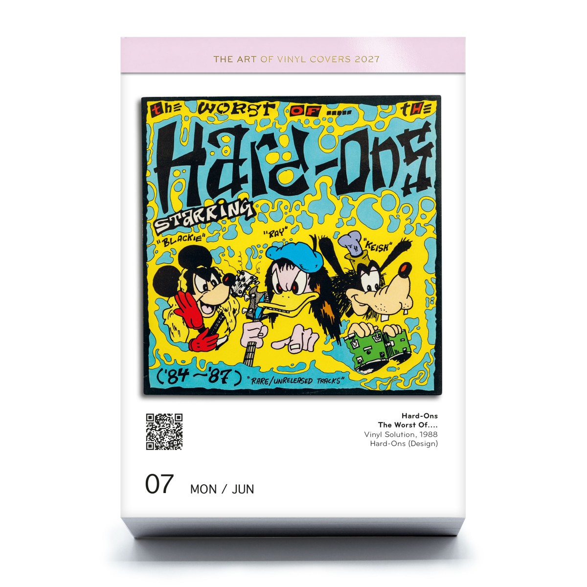 The Art of Vinyl Covers 2027
Tagesabreißkalender