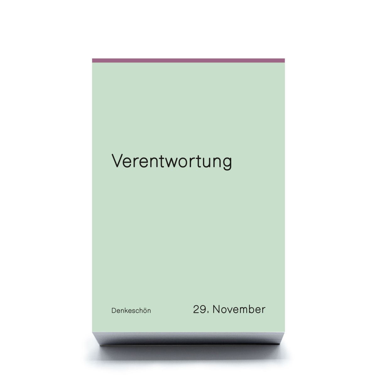 Denkeschön
Jeden Tag ein kreatives Wortspiel