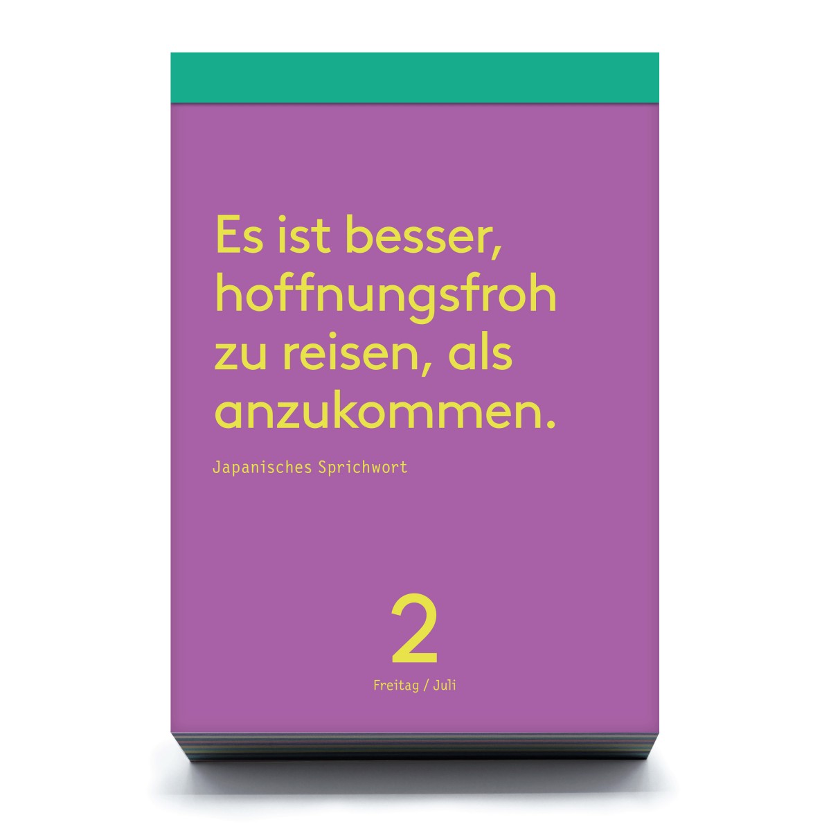 Denkpause 2027
Tagesabreißkalender
