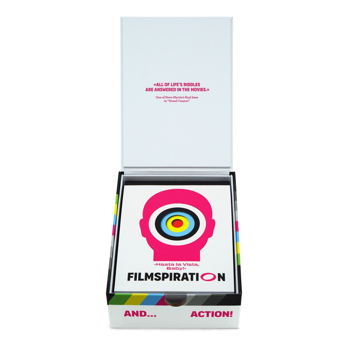 Filmspiration
Tagesabreißkalender mit Sammlerbox!