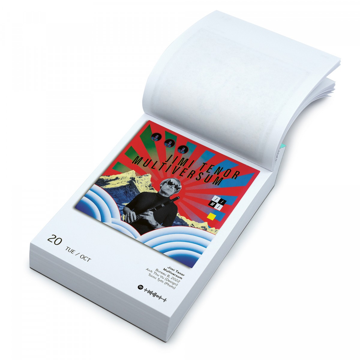 The Art of Vinyl Covers 2026 (Tagesabreißkalender )