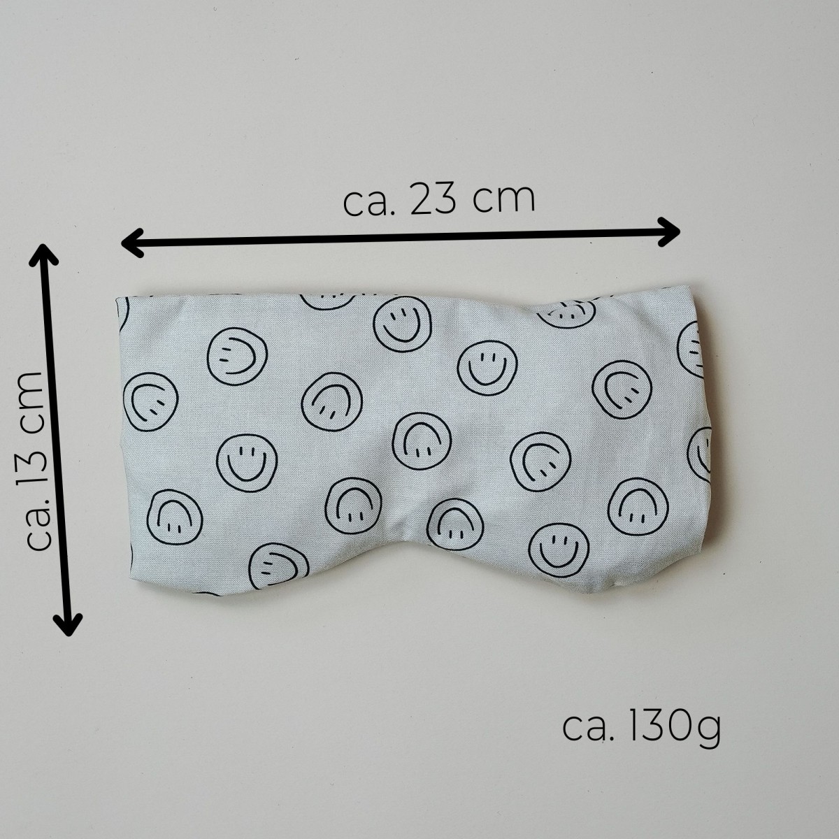 Augenkissen Yoga "Smiley" Bio Dinkel und Bio Lavendel gefüllt - Tochter von Walter