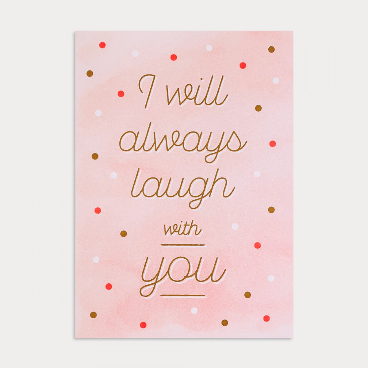 Feingeladen / KARAOKE INSPIRED / I will always laugh with you / A5