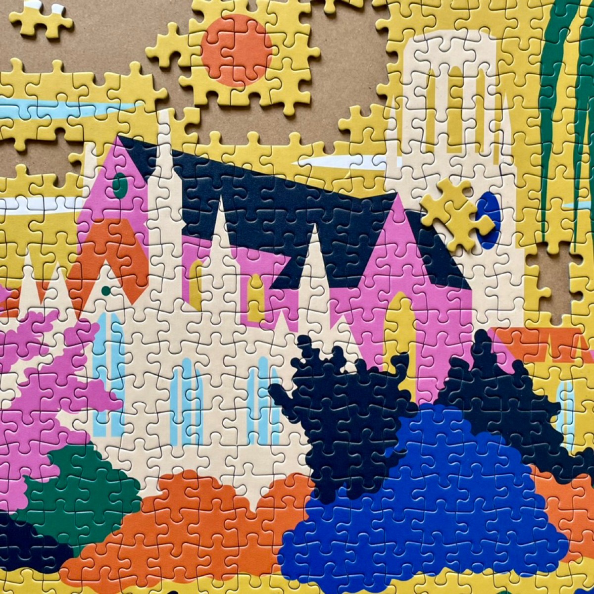 Das Puzzle Kollektiv - Puzzle "Feuersee" 1000 Teile