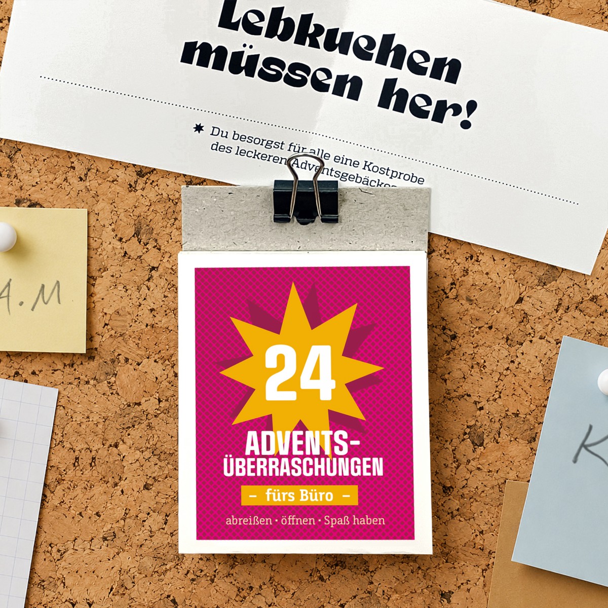 Überraschungs-Büro-Adventskalender // sperlingB.design