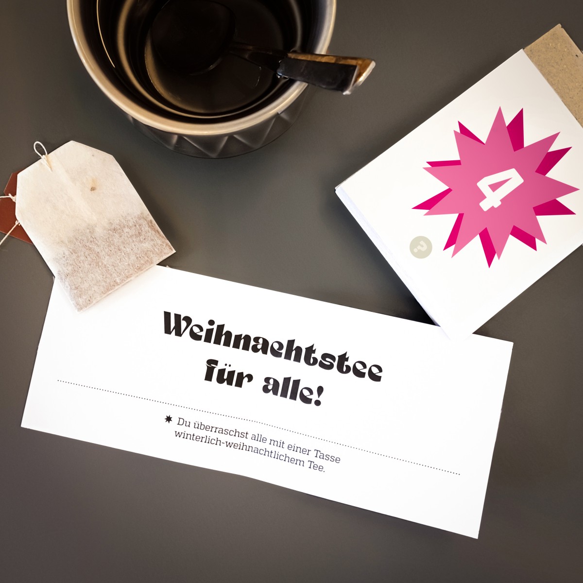 Überraschungs-Büro-Adventskalender // sperlingB.design