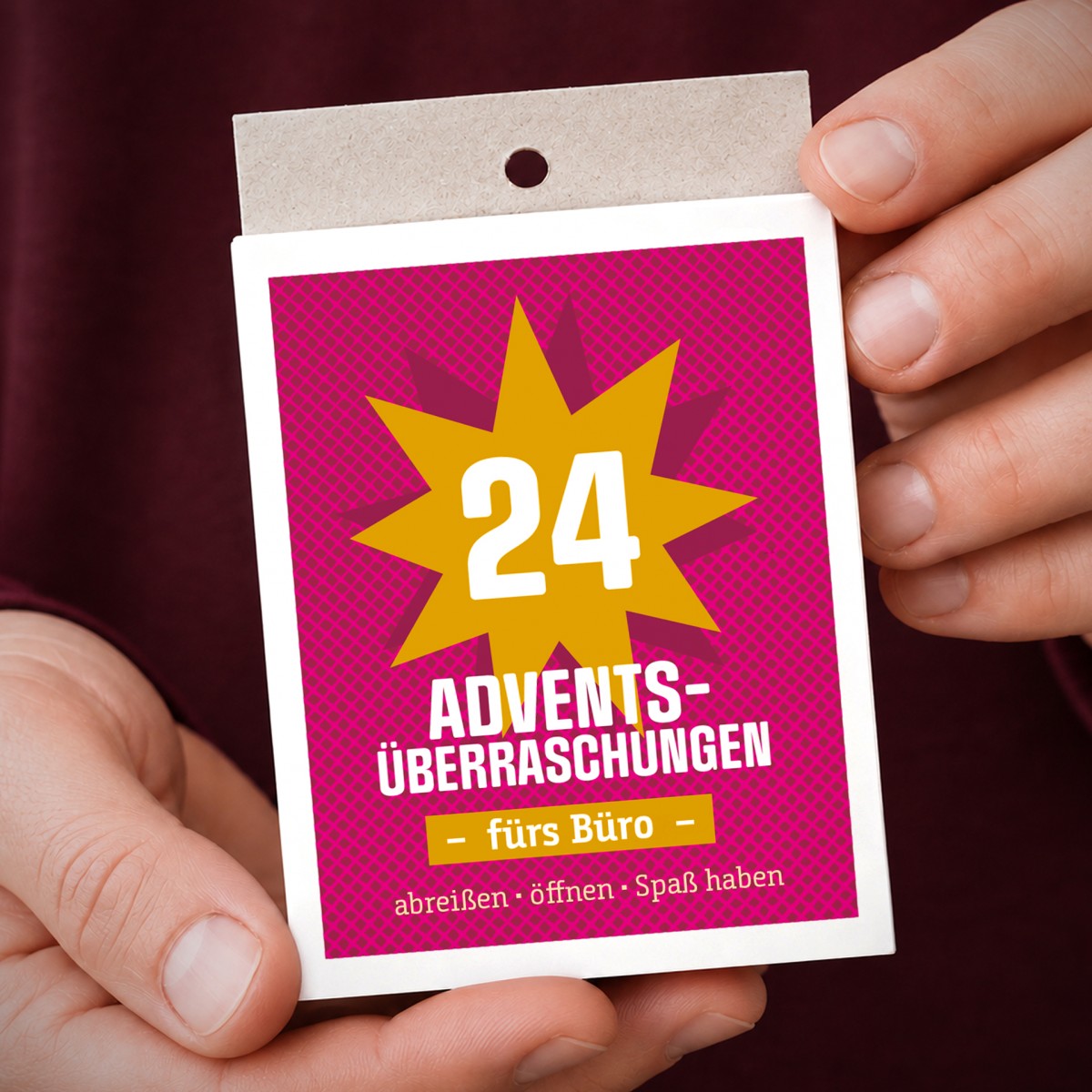 Überraschungs-Büro-Adventskalender // sperlingB.design