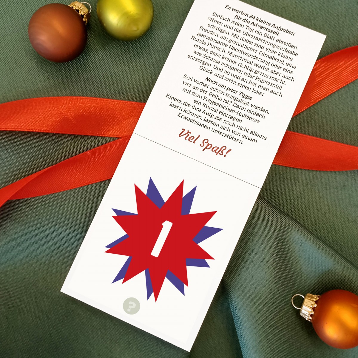 Familien-Adventskalender // sperlingB.design