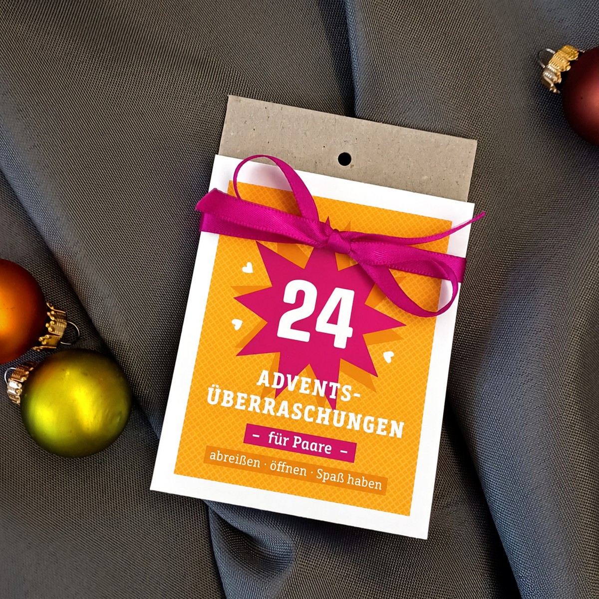 Adventskalender für Paare // sperlingB.design