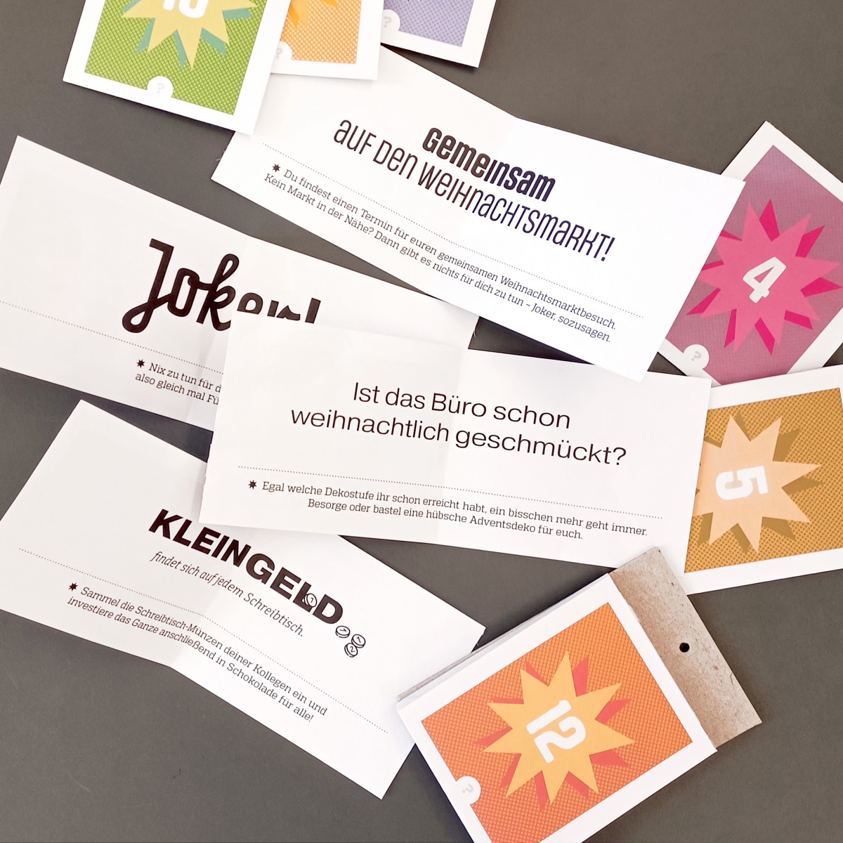Überraschungs-Büro-Adventskalender
