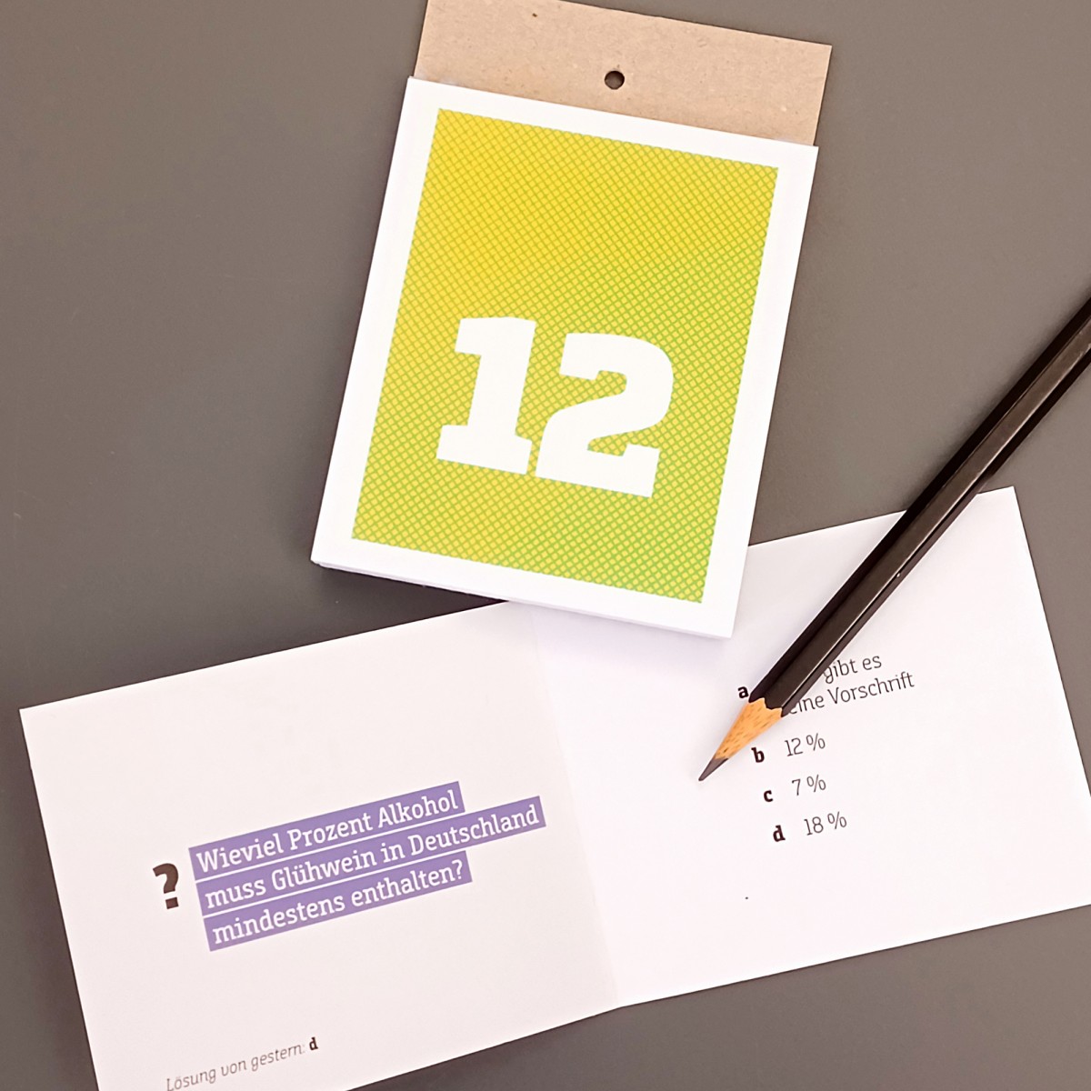 Knobel-Büro-Adventskalender