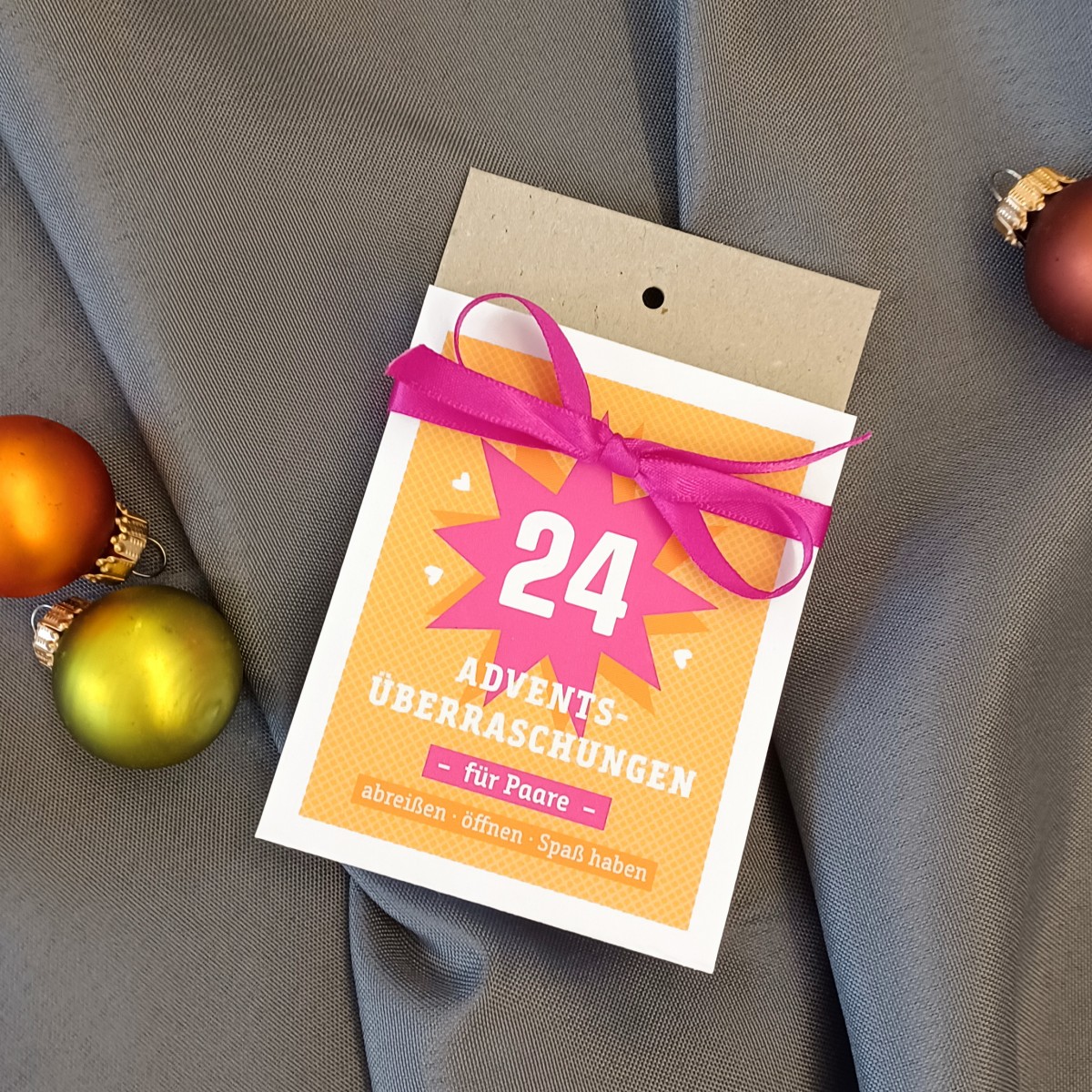 Adventskalender für Paare // sperlingB.design