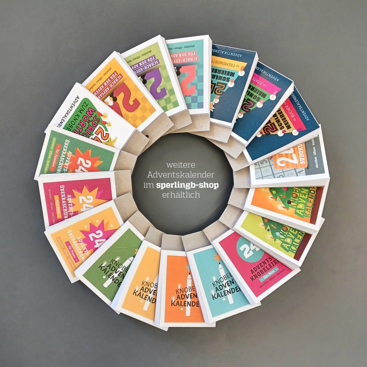Adventskalender zum Knobeln, Rätselspaß für Kinder ab 8 Jahren // sperlingBdesign