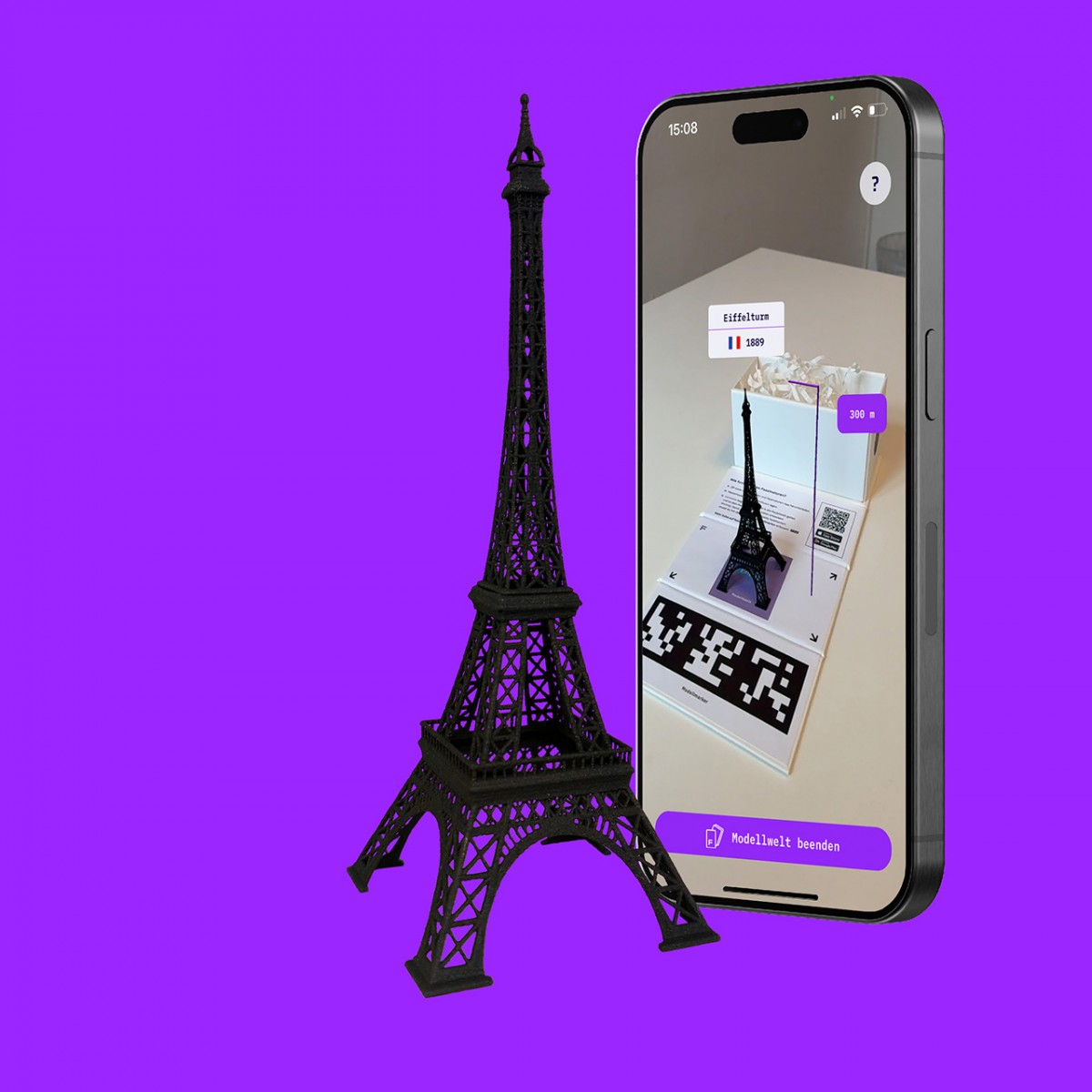 Faszinatur Eiffelturm – Der Eiffelturm als Massemodell mit interaktiver