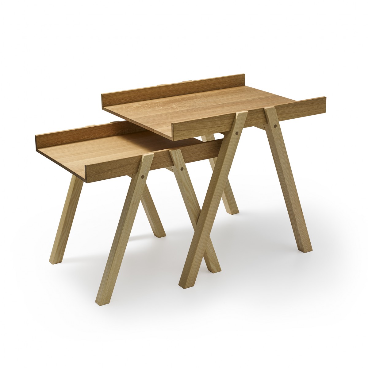 AUERBERG Tablett-Tische als Paar AUERBERG Tablett-Tische als Paar