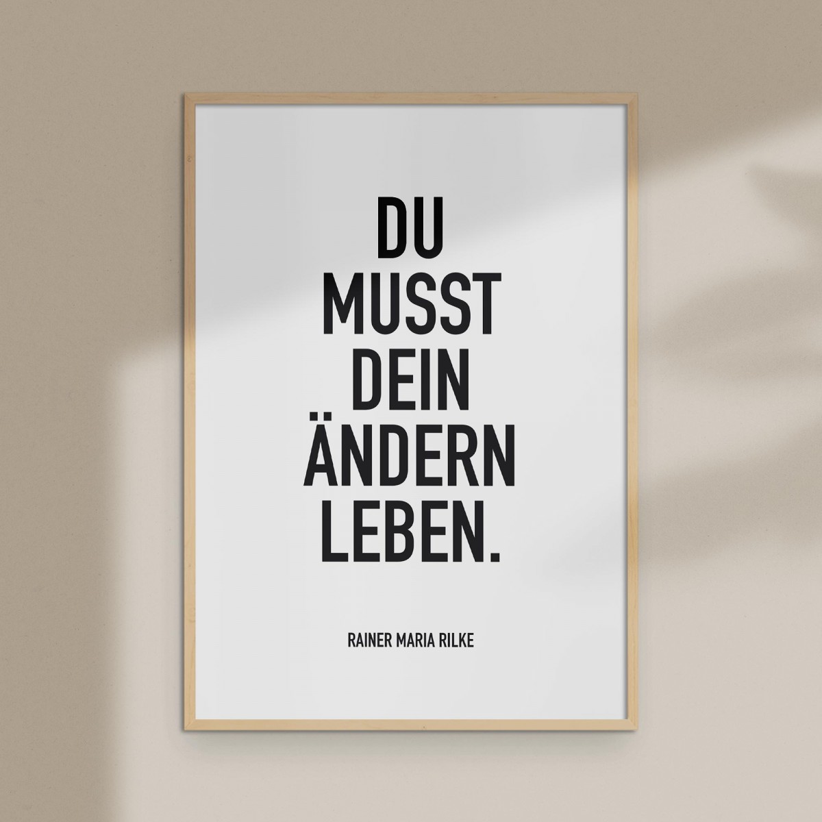 Amy & Kurt Berlin A4 Artprint "Ändern leben"