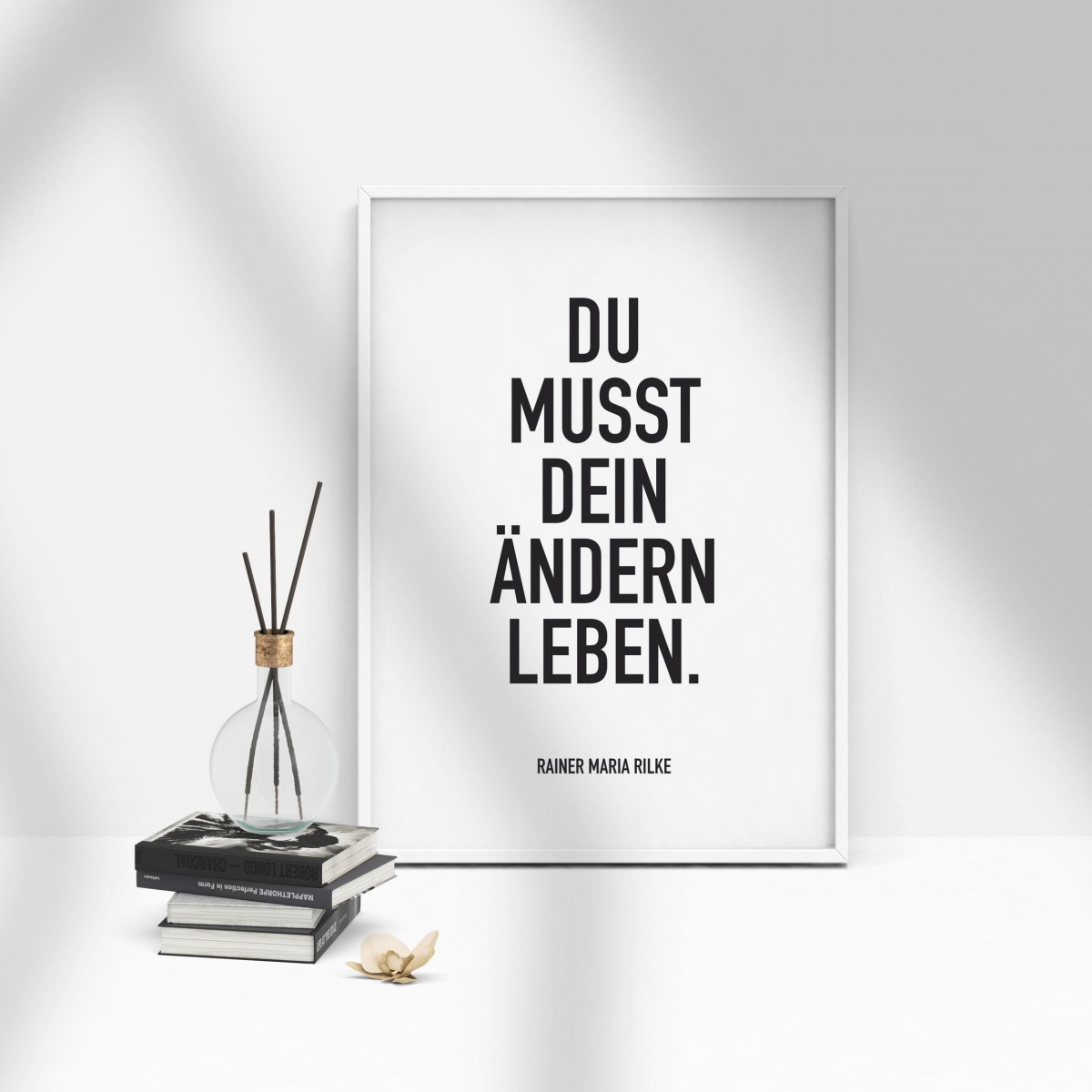 Amy & Kurt Berlin A4 Artprint "Ändern leben"