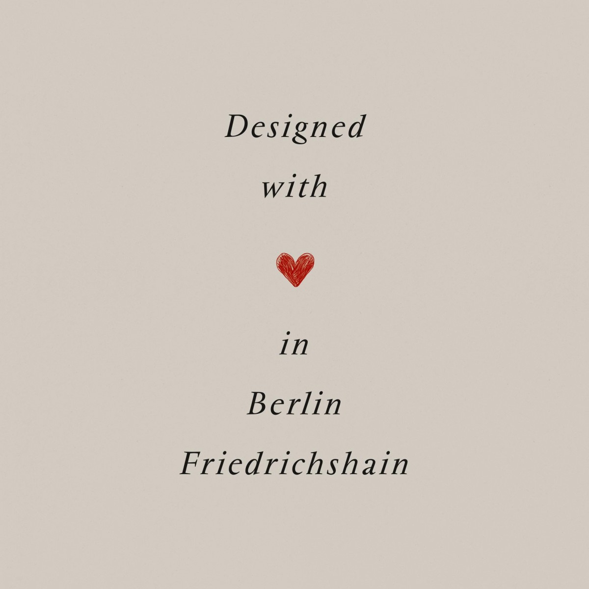 Amy & Kurt Berlin A4 Artprint "Ändern leben"