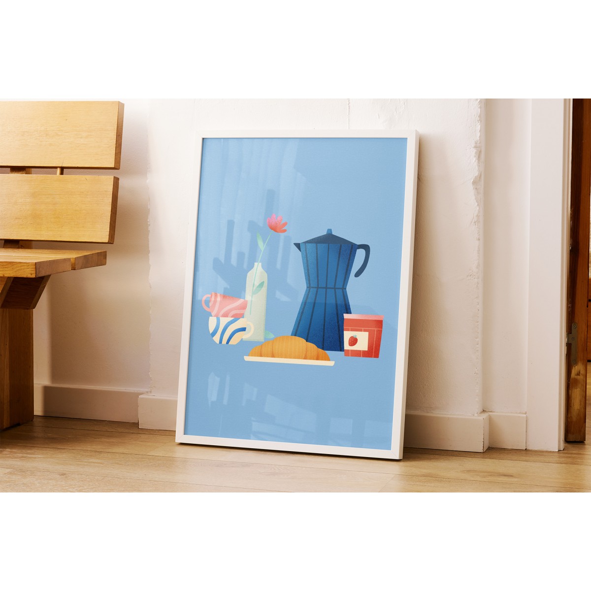 Kaffeepause / Print A4, A5 / Svea Hansohn Illustration 