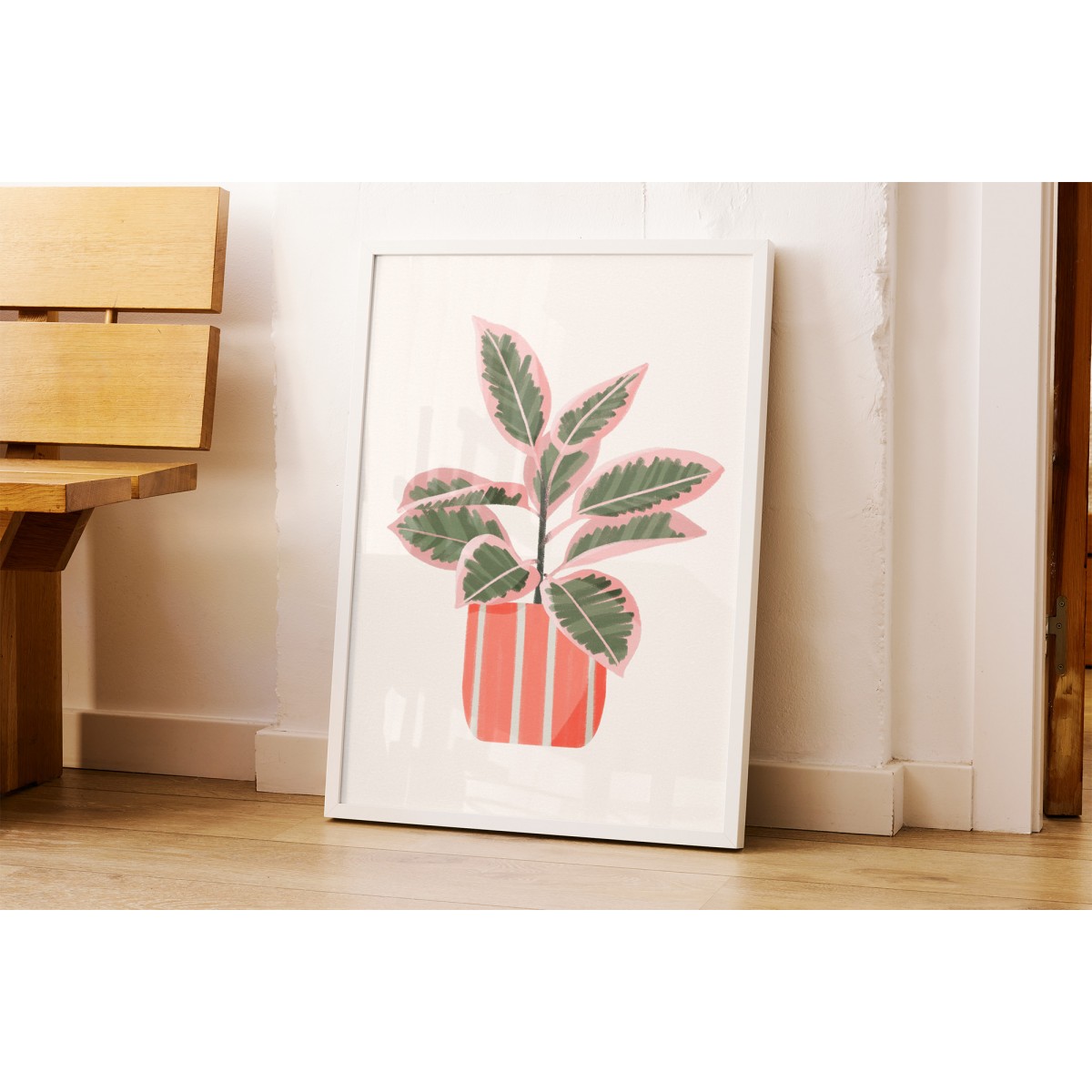 Calathea Pflanze / Print A4, A5 / Svea Hansohn Illustration