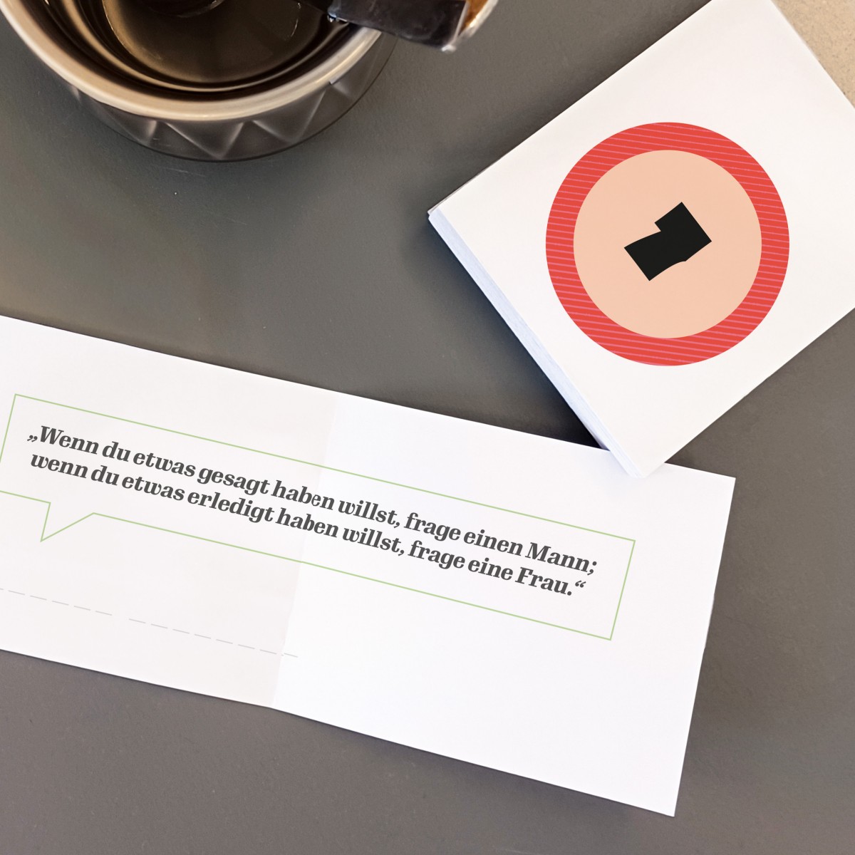 Schlaumeier-Adventskalender „Zitate“ – Rätselspaß für kluge Köpfe // sperlingB.design