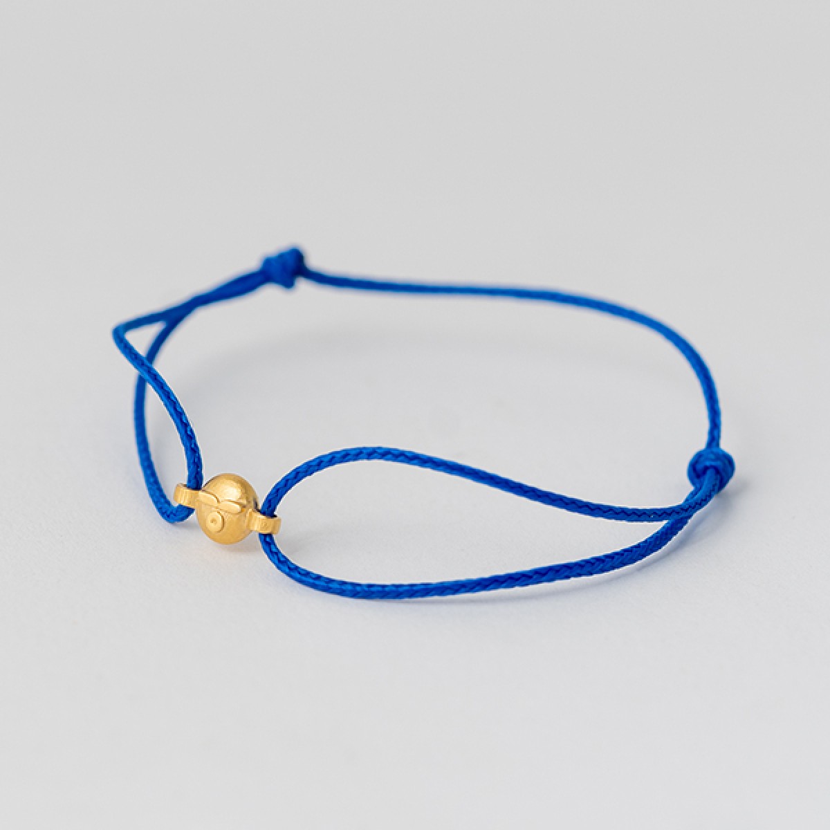related by objects - vibe bracelet - namaste - 925 Sterlingsilber - 18k goldplattiert