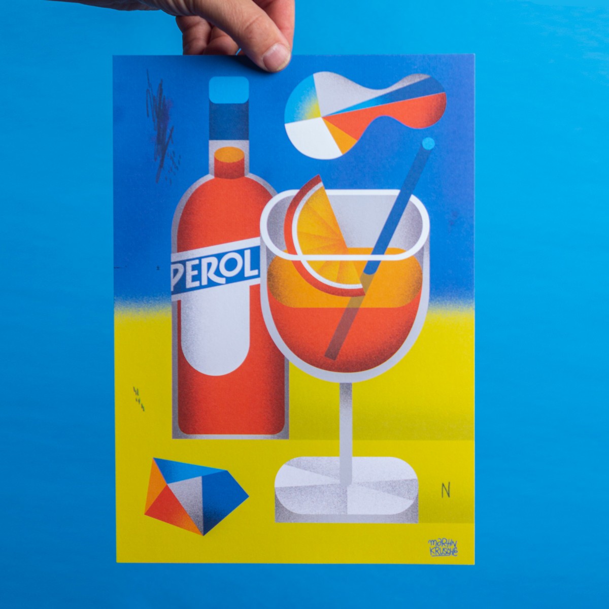 Martin Krusche - Poster »Apero«, 21x29,7cm