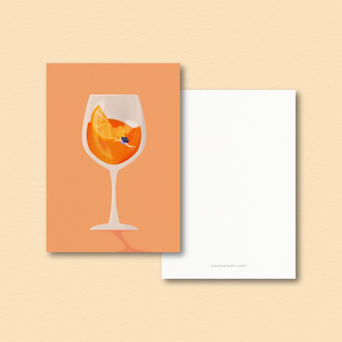 Summer Drinks / Postkartenset A6 / Svea Hansohn Illustration