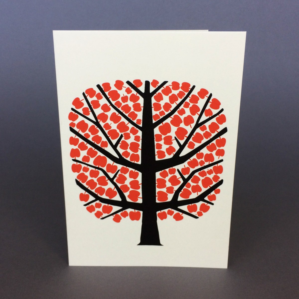 Print now - Riot later ● Apfelbaum, 2 Karten mit Umschlag