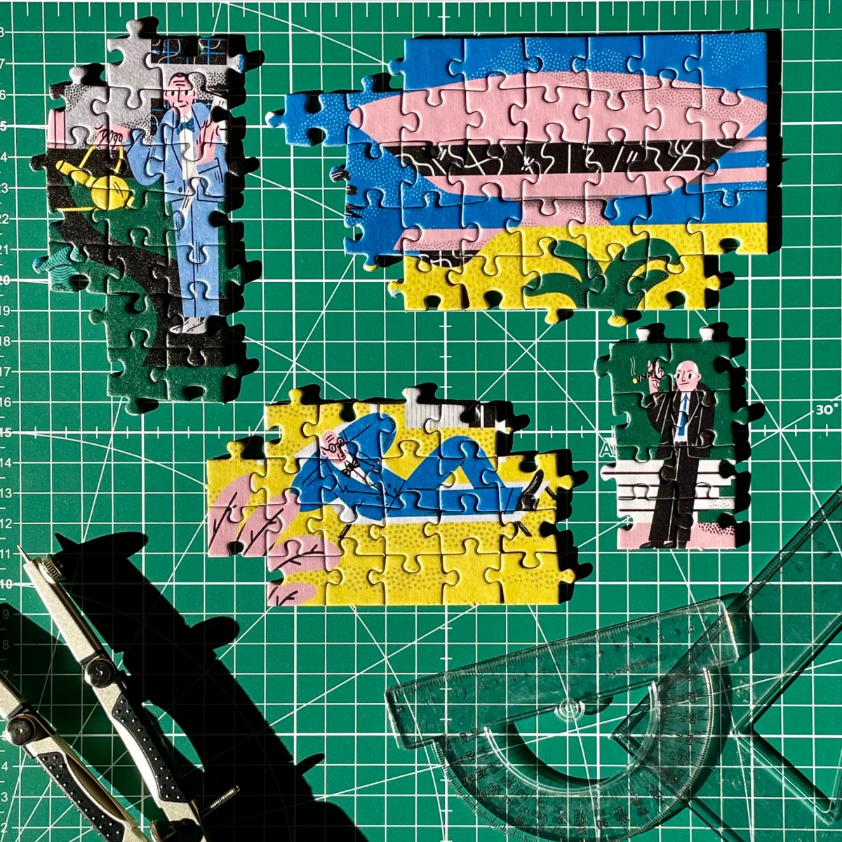 Das Puzzle Kollektiv - Puzzle "Architecture" 500 Teile