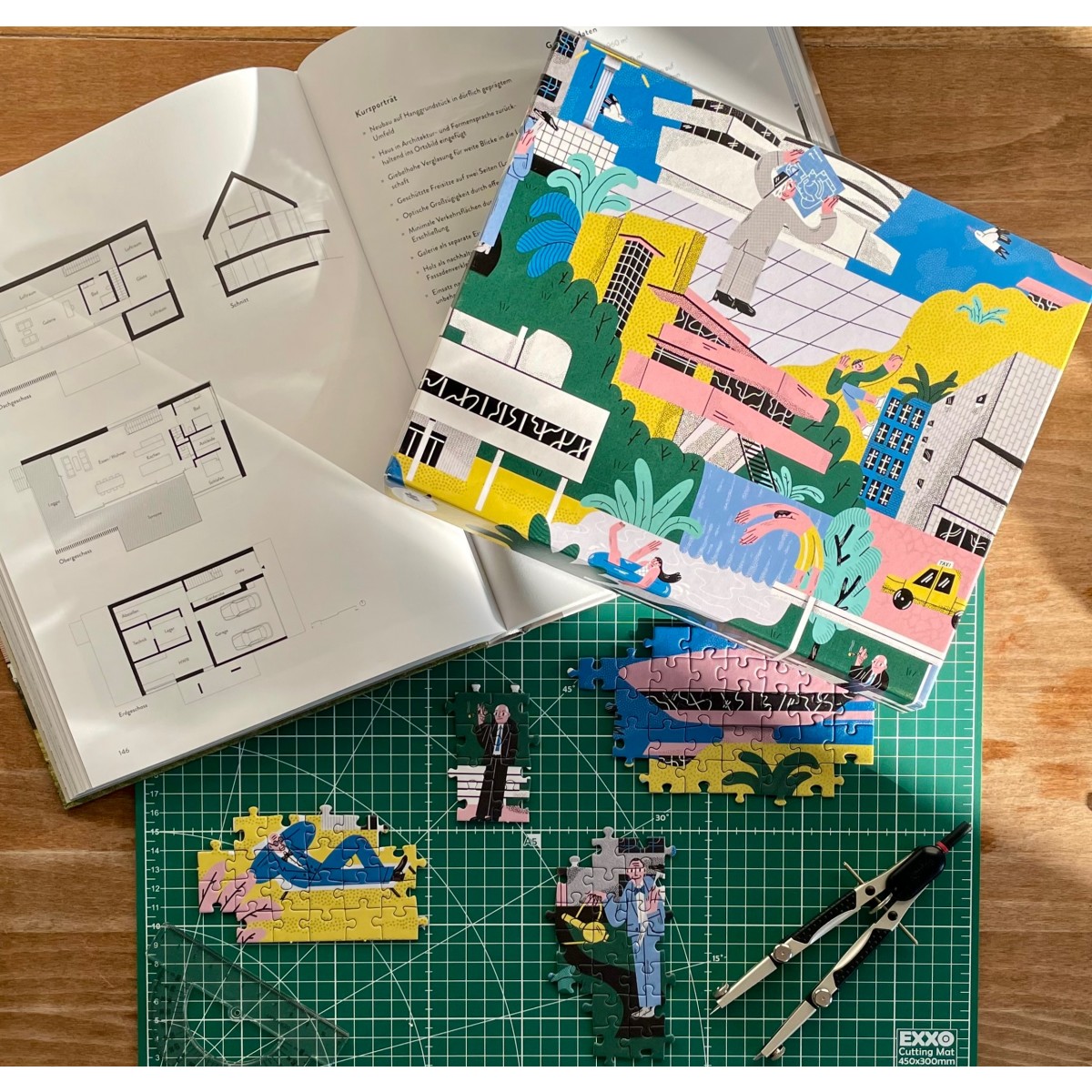 Das Puzzle Kollektiv - Puzzle "Architecture" 500 Teile