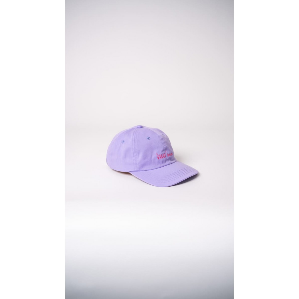 titti bene Premium Dad Cap - lila & pink - arrel