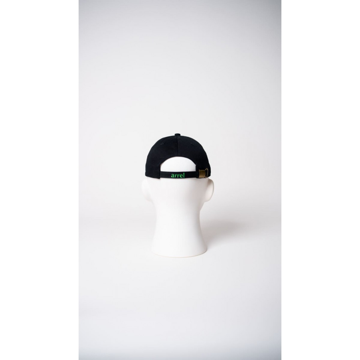 Matcha Club Premium Dad Cap - black & green - arrel