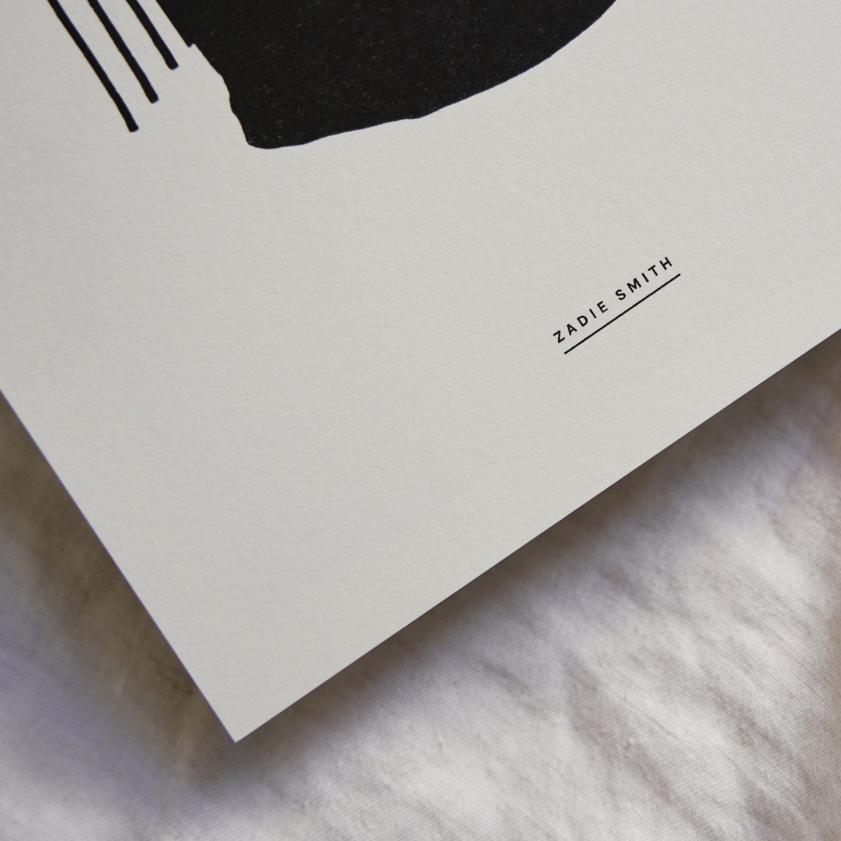 Zadie Smith – Art Print – Inspiring women in history Edition