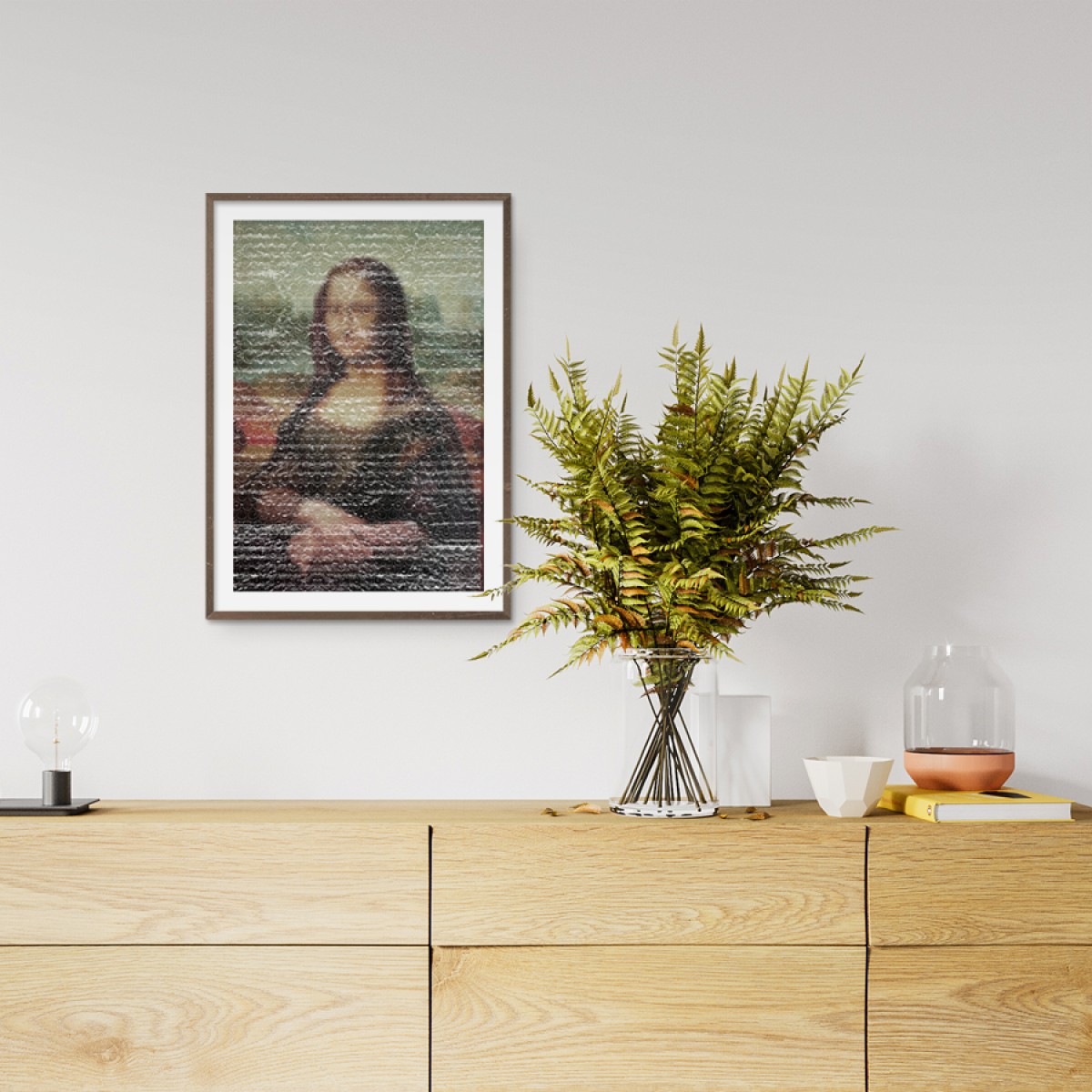 Amy & Kurt Berlin A3 Artprint "Mona Lisa"