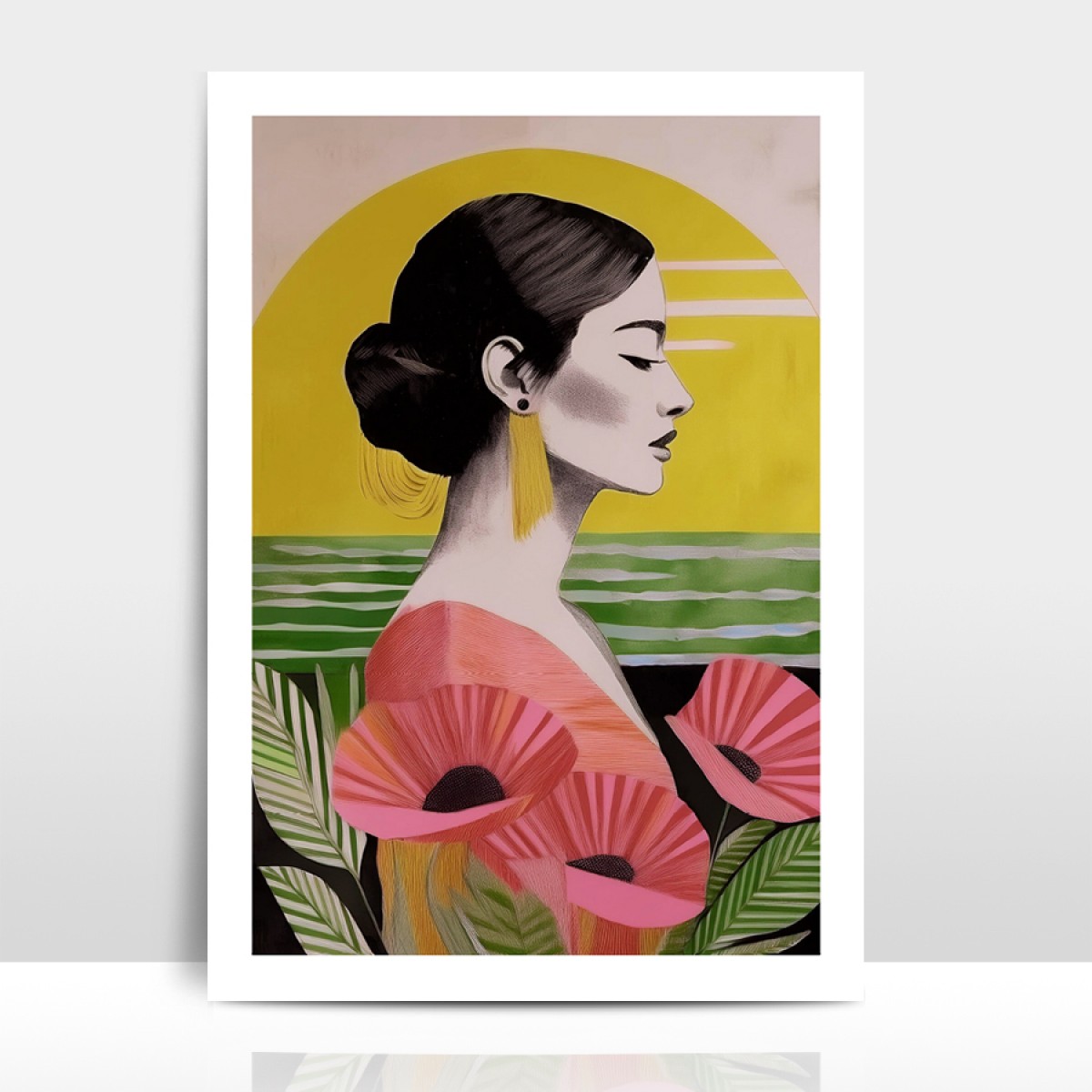 Amy & Kurt Berlin Artprint "Poppy Girl"