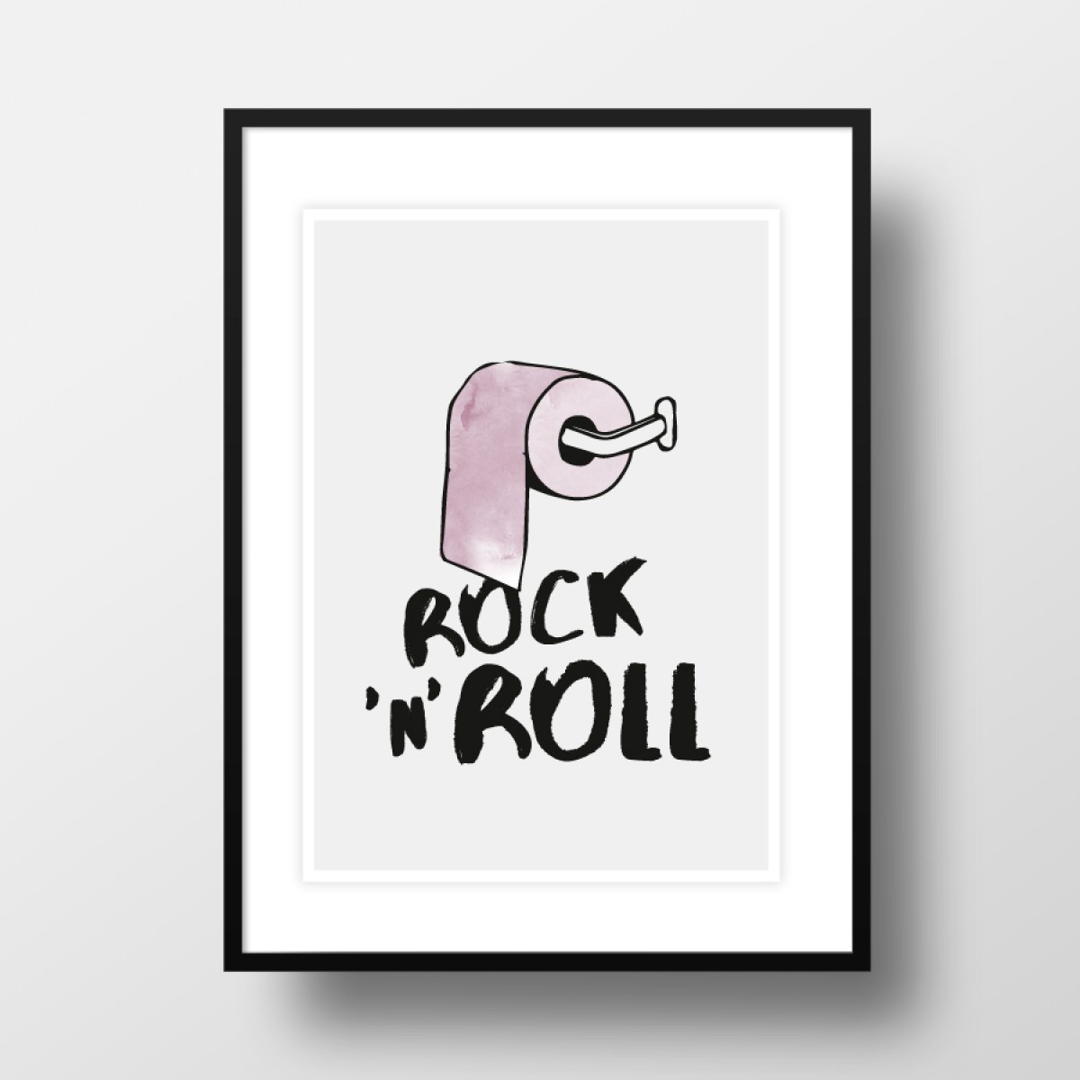 Amy & Kurt Berlin A4 Artprint "Rock'n'roll"
