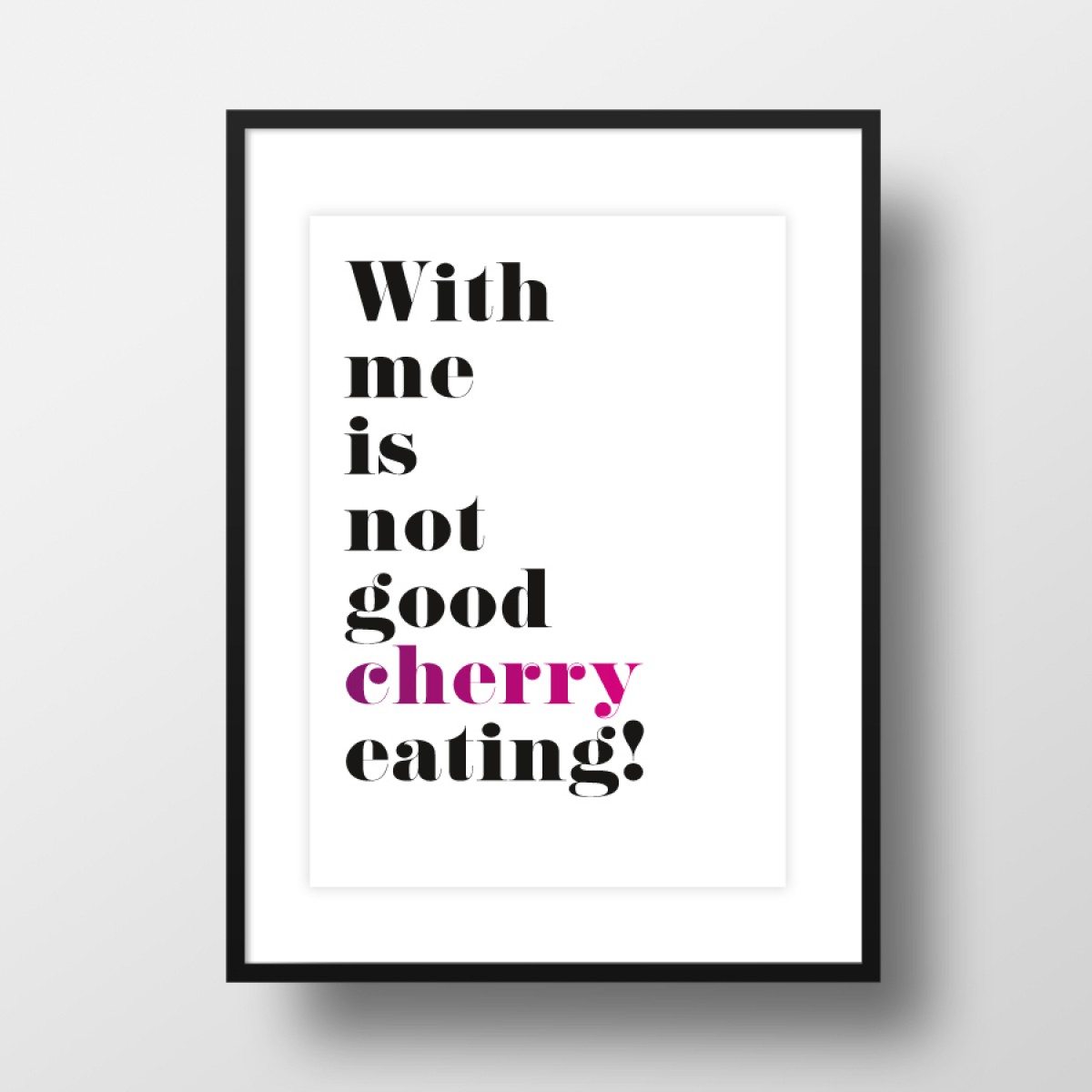 A4 Artprint "Cherry"