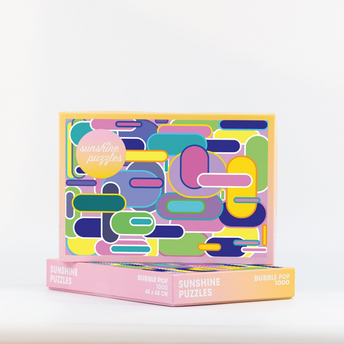 SUNSHINE PUZZLES, MOTIV "BUBBLE POP", 1000 TEILE PUZZLE