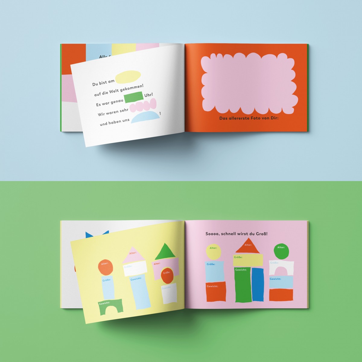 UNTER PINIEN – Babybuch "Hallo Baby"