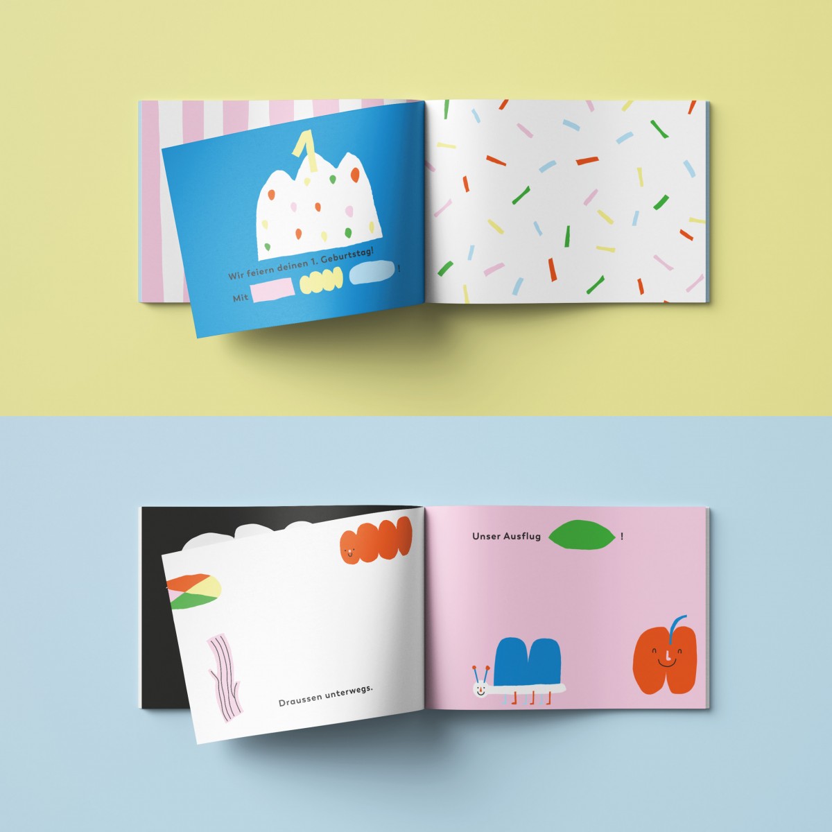 UNTER PINIEN – Babybuch "Hallo Baby"