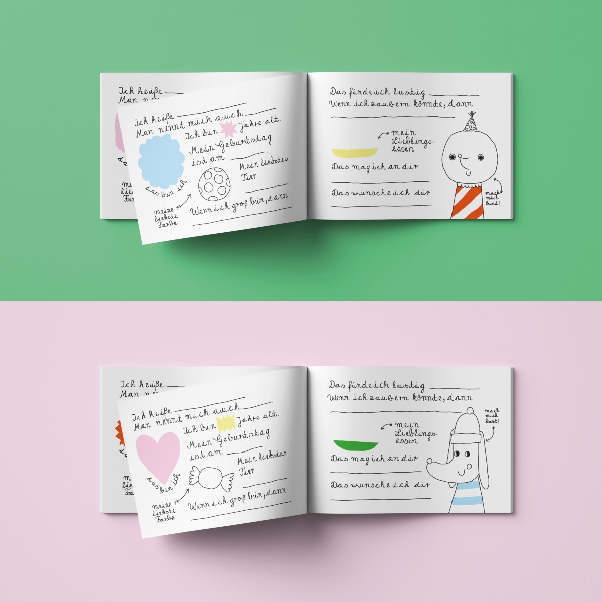 UNTER PINIEN – Freundebuch "Meine Freunde sind die Besten!"