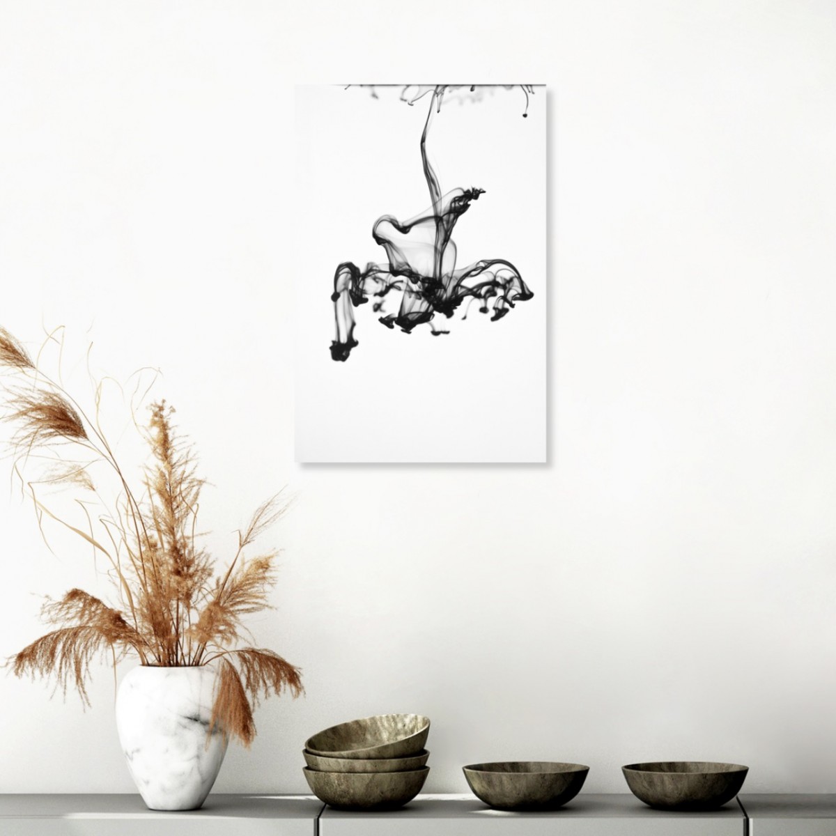 nahili POSTER / ARTPRINT "SLOW movement" (DIN A1/A3 & 50x70cm) schwarz weiß Fotografie