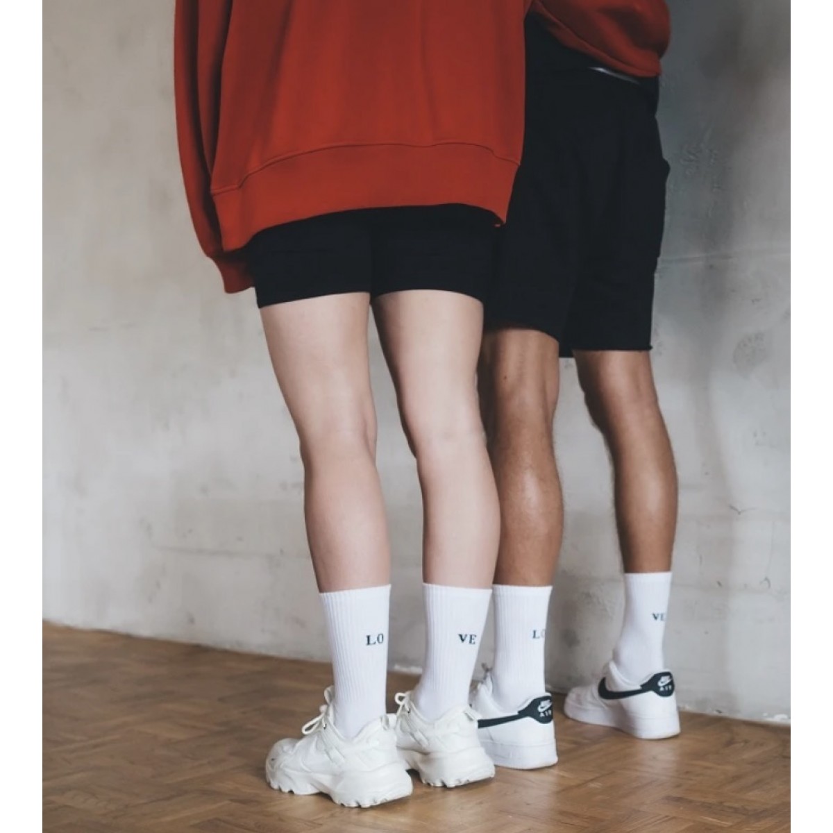 LO VE oder VE LO Socken