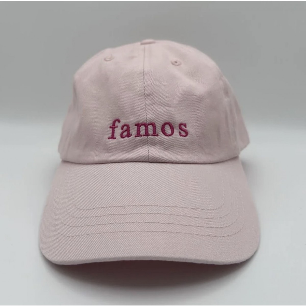 famos - Unisex Dad Cap in Rose & Pink - arrel