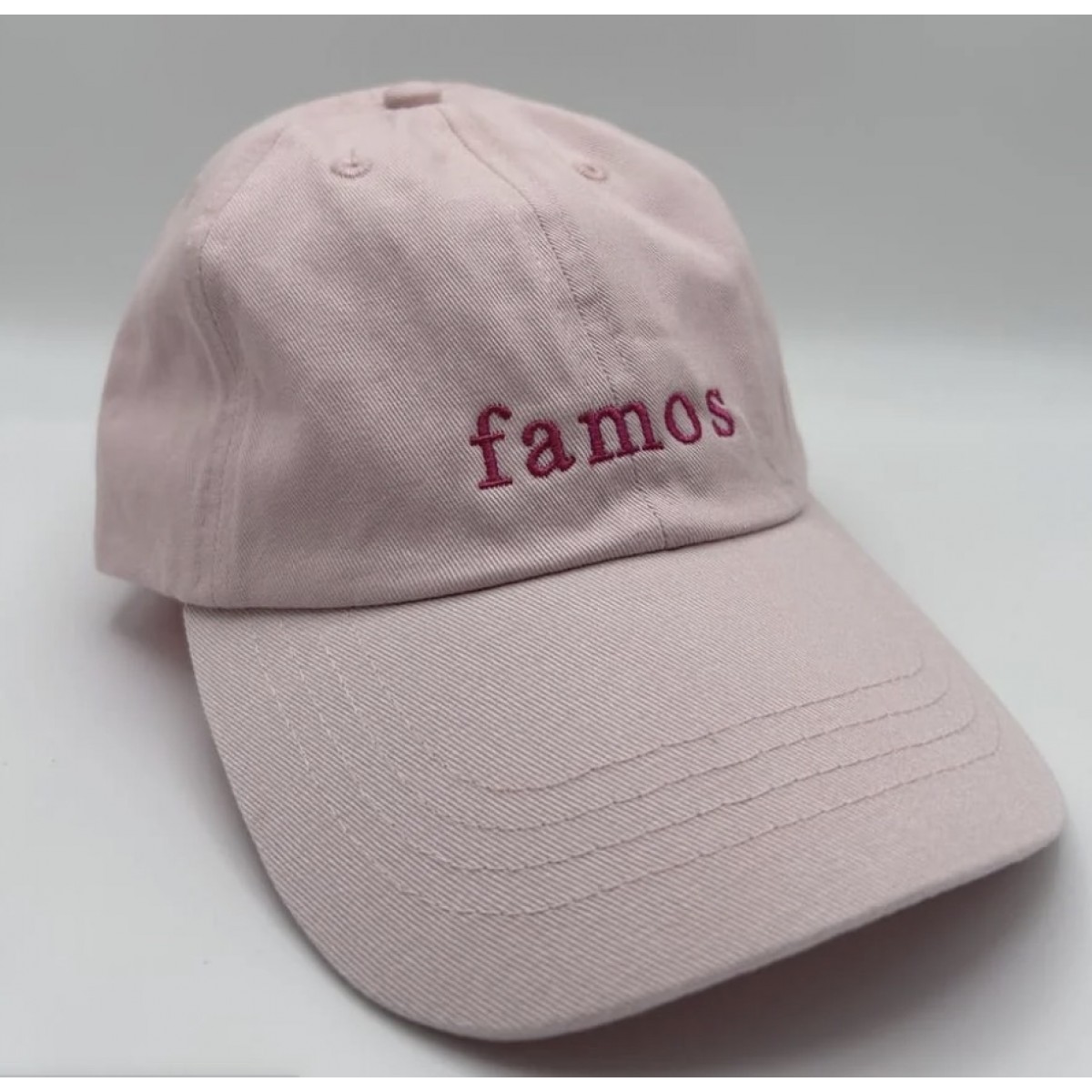famos - Unisex Dad Cap in Rose & Pink