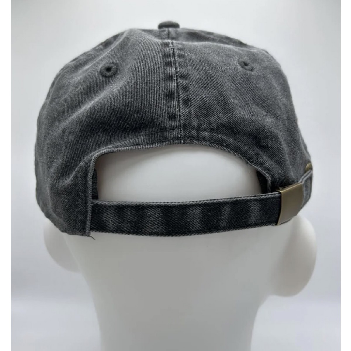 hi. don't be racist. thanks - Unisex Dad Cap in Vintage Black & Grey